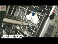 180pcs/Min Pizza Paper Lunch Box Machines Paper Corrugated Box Making Machinery